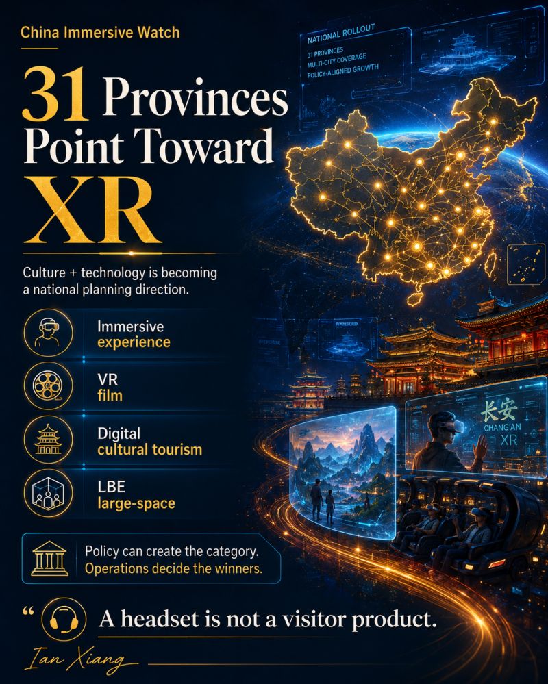 31 Chinese provinces are now talking about XR, VR and AR in a very similar way.
