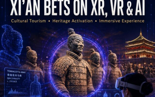A 440 billion RMB district is putting XR, VR and AI at the centre of cultural tourism.