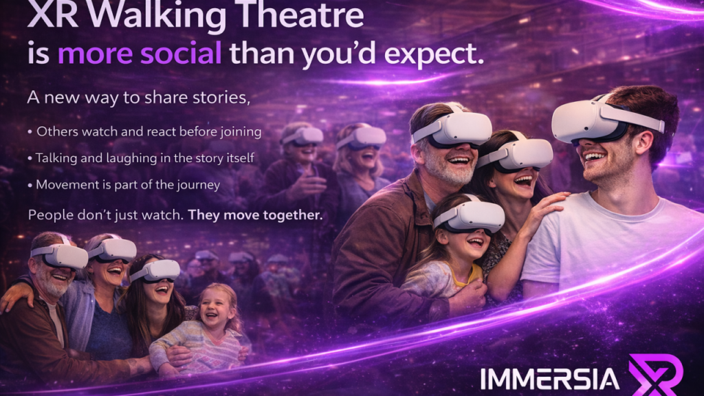Why XR Walking Theatre Is More Social Than Cinema?