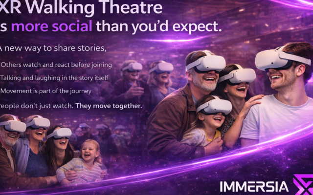 Why XR Walking Theatre Is More Social Than Cinema?